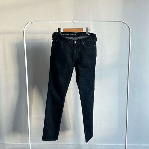 Denver Hayes Slim Fit Blue Denim Jeans - Picture 1 of 2